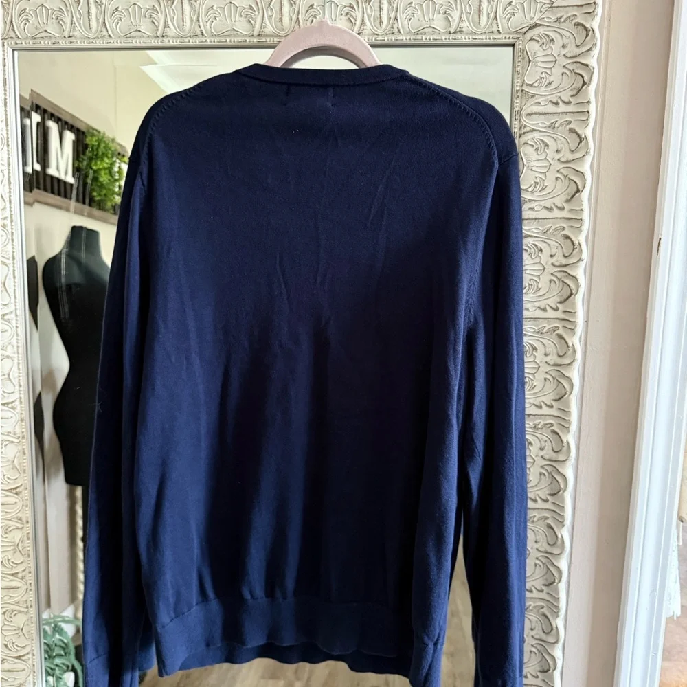 Lands’ End • Supima Cotton V Neck Sweater